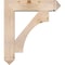 Ekena Millwork Westlake Arts and Crafts Smooth Bracket w/ Offset Brace, Douglas Fir, 7 1/2"W x 30"D x 34"H BKT0806X30X34WTL03SDF - alternate 3